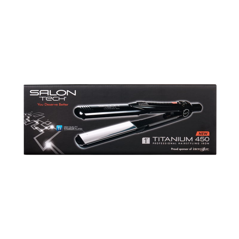 Titanium 450 Flat iron 1 Inch