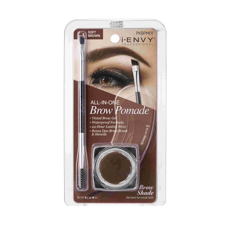 iEnvy All-in-1 Eyebrow Pomade SOFT BROWN