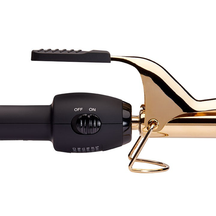 24k Gold Spring Curling Iron - 3/4 Inch